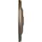 Ekena Millwork Jefferson Ceiling Medallion (Fits Canopies up to 2 7/8"), Hnd-Painted Warm Silver, 11 3/4"OD x 3/8"P CM12JEWSS - alternate 4